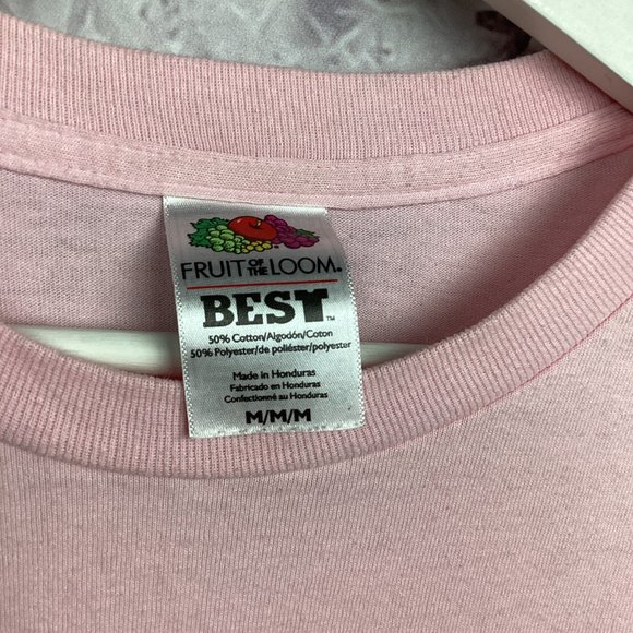 I Heart Omaha Baseball Pink Tee Shirt M - Picture 3 of 6